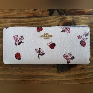 Coach Wallet Lady Bug & Flower wallet